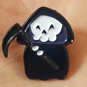 *2 for $13* Skull The Reaper Enamel Pin